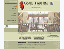 Tablet Screenshot of coraltreeinn.co.za